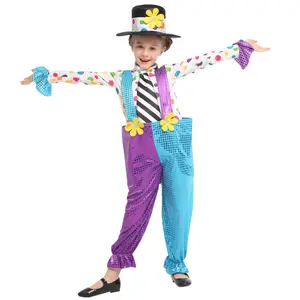 Костюм клоуна, костюм для выступления на сцене, костюм клоуна, оптовая продажа