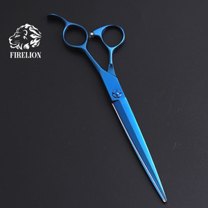 7.5 Inch JP440C Rvs Professionele Titanium <span class=keywords><strong>Plating</strong></span> Multicolour Snijden <span class=keywords><strong>Dog</strong></span> Grooming Pet Schaar - Product Image 4
