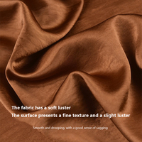 Tissu en acétate satiné doré 180g velours tissé drapé satin lumineux pour robes robes vêtements de mode matériel