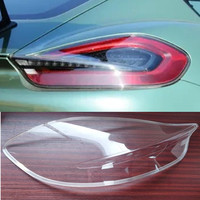 Repuestos de Auto 98163114180 98163114114 Cubierta de Lente de Cristal para Faro Trasero para Porsche 981 Boxster