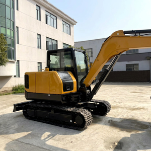 รถขุดขนาดเล็ก Sany SY55U ใหม่ น้ำหนัก 5.5 ตัน เครื่องยนต์ Yanmar แท้ รถขุดตีนตะขาบ Sany 5.5 ตัน แบบ Zero Tail Swing สำหรับงานก่อสร้าง - Product Image 1
