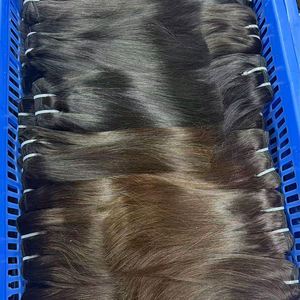 Letsfly Promotion 9,5$ Lots de mèches de cheveux humains vietnamiens 12A, mélange brun, 8-14 pouces, ultra-lisses, double tirage, 100% cheveux humains en trame - Product Image 2