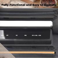 Machine de mise sous vide automatique à écran tactile pour la conservation des aliments secs et humides, appareil de cuisine électrique pour usage domestique et commercial