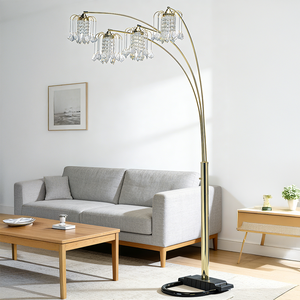 <span class=keywords><strong>Lampada</strong></span> <span class=keywords><strong>da</strong></span> <span class=keywords><strong>Terra</strong></span> Personalizzata Multi-Gancio |   Base E27 |   Design Contemporaneo |   Lampadina LED CRI 95 Luce <span class=keywords><strong>Gialla</strong></span> Calda - Product Image 3