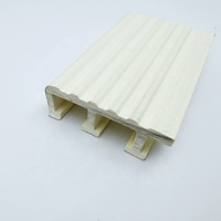 Profilé de rail coulissant en PVC Leguwe de haute qualité pour marche d'escalier, en plastique rigide, avec double rainure en U pour porte coulissante à pousser-tirer