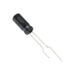 Condensador de Canal de Fabricante, de Aluminio, de 47 uF, 20%, 25V, Radial TH ESY476M025AC3EA - Product Image 1