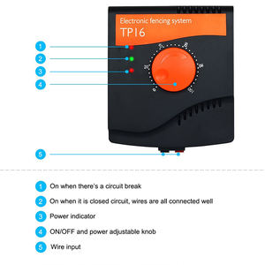 Clôture électrique encastrée pour animaux domestiques, clôture Rechargeable pour chiens, collier d'entraînement pour chiots et chatons, système de conteneurs pour animaux domestiques - Product Image 3