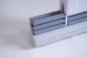 Ensemble de vadrouille en coton collodion à opération facile bâton <span class=keywords><strong>magique</strong></span> plat avec essoreuse à presser éponge de nettoyage domestique tête en plastique - Product Image 4