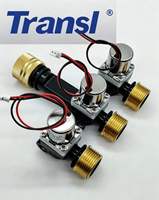 Vanne solénoïde bistable en plastique populaire NH 3/4 " et BSP DC 6V, 1 entrée 3 sorties, 3 voies, à verrouillage pour minuterie d'arrosage de jardin