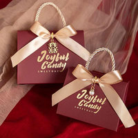 Boîte-cadeau en carton écologique biodégradable avec poignée pour l'emballage des produits, logo personnalisé