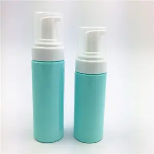 100 ml 150 ml PET leeres schaum-Plastik-Wimpern-Shampoo-Glas für Gesicht Seifenschaum-Pumpen-Reinigungsset Schaumflasche