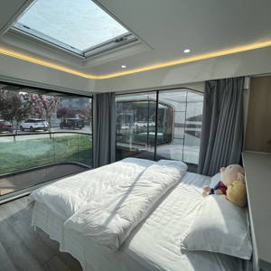 Casa de recipiente portátil prefabricada Casas prefabricadas <span class=keywords><strong>para</strong></span> <span class=keywords><strong>vivir</strong></span> Casa de espacio de cápsula móvil <span class=keywords><strong>para</strong></span> <span class=keywords><strong>vivir</strong></span> - Product Image 5