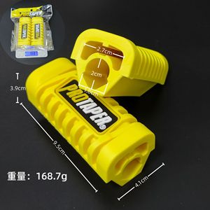 Couvre-pieds en caoutchouc Protaper pour moto, antidérapants, remplacement avant, rouge, bleu, gris, jaune, vert, orange, rose, violet - Product Image 2