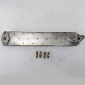 ตัวหล่อเย็นน้ำมันและฝาครอบ,สำหรับ <span class=keywords><strong>Mitsubishi</strong></span> <span class=keywords><strong>FUSO</strong></span> FM555 FM557 FK415 <span class=keywords><strong>FK455</strong></span> Kato HD800 HD900 6D14 6D15 6D16 6.6L 7.5L - Product Image 2