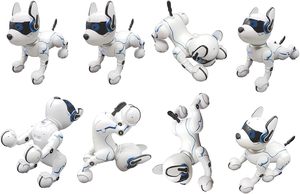 LEXiBOOK Power Puppy: Il Mio Robot Cane Intelligente con Controllo Remoto, Gesti, Addestramento, Danza, Musica, Effetti Luminosi e AI Programmabile - Product Image 2