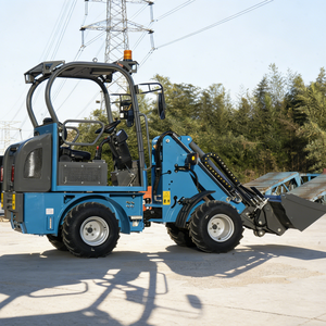 Chargeur télescopique compact 1 tonne CE EPA pour ferme et jardin avec <span class=keywords><strong>pelle</strong></span> frontale et pompe hydraulique - Product Image 2