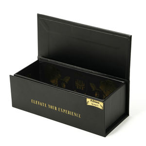 Caja de Chocolate de Lujo Personalizada con Logotipo, Mini Caja de Cartón para <span class=keywords><strong>2</strong></span> Piezas de Chocolate, Dulces o Galletas con Separadores - Product Image 2