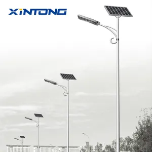 Xintong Ngoài Trời Năng Lượng Mặt Trời Đèn Đường 60W 90W 120W 180W Không Thấm Nước LED Năng Lượng Mặt Trời Điện Chia Năng Lượng Mặt Trời Ánh Sáng Đường Phố