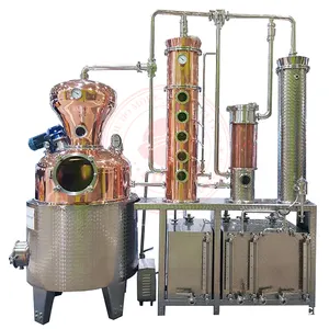 Energy-efficient Gin Whisky Clear Liquor Still 250L Voltaic Combinable Vodka Still Distillation For Distillery