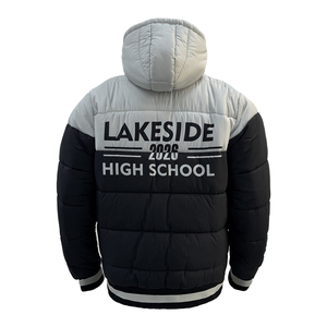 Chaqueta <span class=keywords><strong>North</strong></span> Wind de alta calidad para <span class=keywords><strong>hombre</strong></span>, <span class=keywords><strong>Parka</strong></span> acolchada con cara sonriente personalizada para invierno, impermeable, ligera, de talla grande, con logotipo informal - Product Image 6