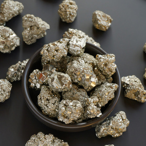 Pietre Grezze Naturali di Pirite Calcopirite, Esemplari Minerali Grezzi, Pezzi di Pirite Dorata per <span class=keywords><strong>Guarigione</strong></span>, Decorazione Casa, Cristalli all'Ingrosso - Product Image 6