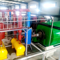 Machine de pyrolyse à faible coût avec une capacité de traitement quotidienne de 0,5 ou 1 tonne