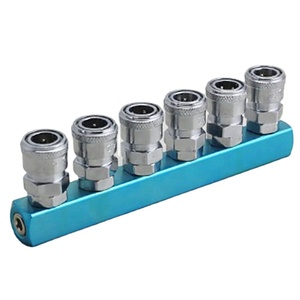 2/3/4/5 Way Multi Pneumatic Connector Verteiler Luft schlauch Schnell kupplung Stecker buchse Kupplung - Product Image 4