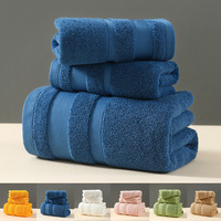 3 Piece 100% Cotton Towel Set Include Bath Hand Towel Washcloth Towels Luxury Gift Sets for Bathroom Hotel