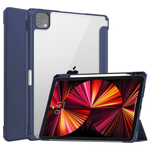 Vendita di fabbrica di alta qualità all'ingrosso acrilico con penna Slot per Tablet custodia trasparente di qualità Premium supporto per <span class=keywords><strong>accessori</strong></span> per <span class=keywords><strong>Ipad</strong></span> - Product Image 1