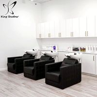 Repose-pieds réglable pour salon de coiffure, bac à shampoing, lavabo pour cheveux, prix avantageux