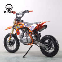Barato Pit Dirt Bike aire refrigerado eléctrico Kick disponible 50cc 70cc 90cc 110cc 125cc modelos todoterreno