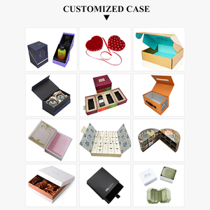 Luxury Customizable Kraft Cardboard Square Shape Jewelry Gift Packaging Box Matt Lamination Logo Printing Sizes Logo <strong>Watches</strong> - Product Image 5