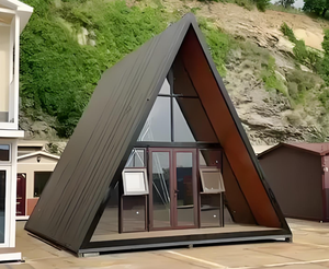 Luxury Modern Triangle Cabin Prefabricated Villa House With Sandwich Panel Waterproof Features-Imported From Hunan China - Product Image 4