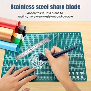 Couteau de découpe rotatif à 360°, résistant à l'usure, pour loisirs créatifs, outil de découpe artistique pour papier, support OEM personnalisé - Product Image 4