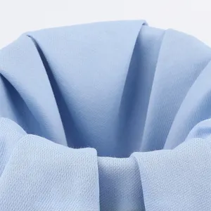 High End Fabric Supplier Knitted 250gsm Fabric 55.3% Cotton 41.8% Polyester 2.9% Spandex T Shirt Fabric