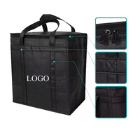 2026 personnalisé promotionnel Eco grand Non tissé transportant isolé thermique pique-nique Camping randonnée livraison de nourriture déjeuner sac isotherme