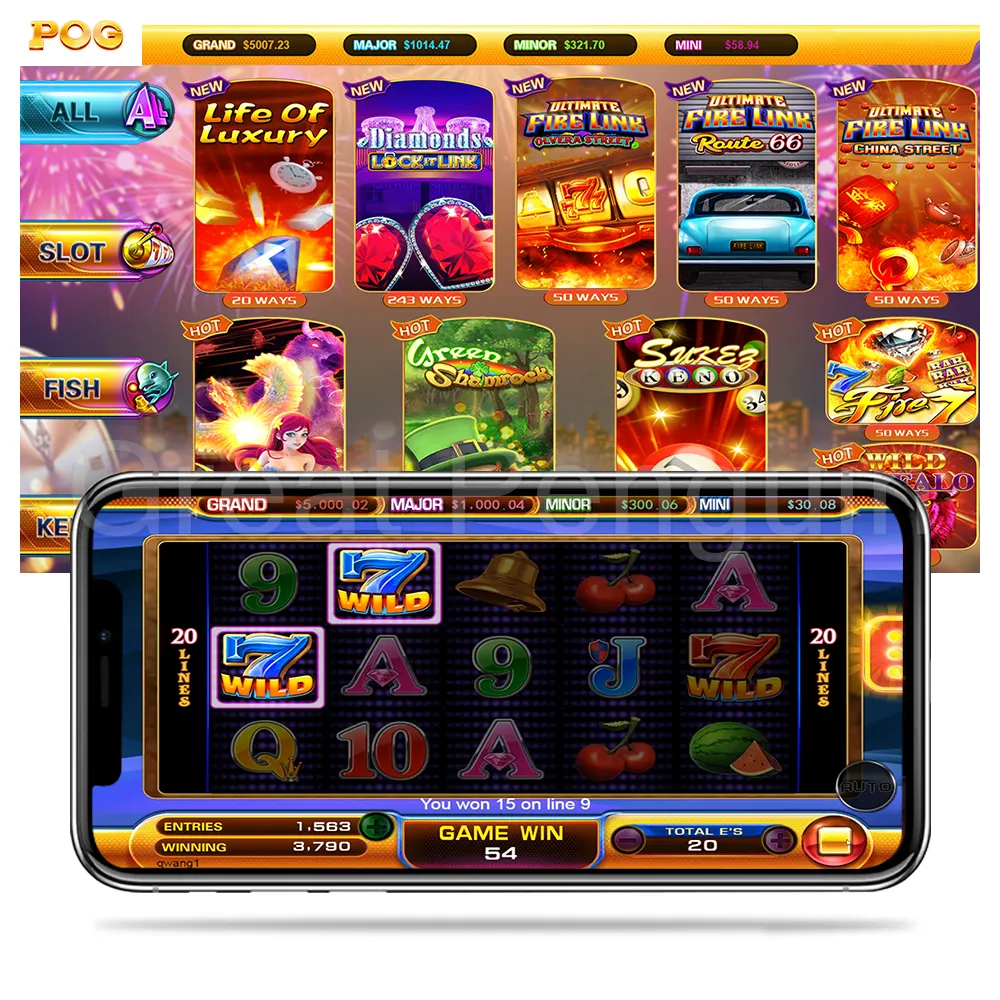 Pog-Software de juego ruso, máquina de ranura para kiosco, Spinandwinrealmoney, río, Barre, pescado lechoso en línea, juego de Casino
