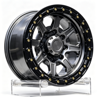 Jantes en alliage d'aluminium forgé JWYC personnalisées 6061-T6, 17, 18, 20, 22 pouces, noir mat, jantes tout-terrain compatibles avec Ford F150