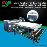 Presse à chaud semi-automatique pour fûts d'huile, sublimation 1,7 m/2,0 m/2,5 m