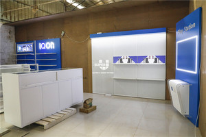Diseño de Exhibición de Teléfonos Móviles Azul de Última Generación, <span class=keywords><strong>Ideas</strong></span> Modernas de Decoración <span class=keywords><strong>Interior</strong></span> de Tiendas de Móviles Personalizadas para Tiendas de Accesorios para Teléfonos - Product Image 3