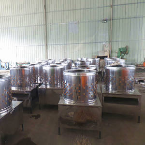 Meest verkochte commerciële mini-plukker voor kippen, plukmachine, slachtafvalverwerking, kippen-scalder en -plukker - Product Image 6