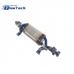 Système d'échappement cat-back haute performance en titane avec soupapes et silencieux pour Audi R8 V8 V10 - Product Image 3