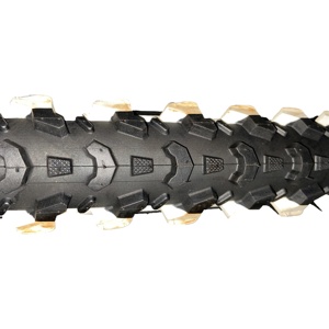 Pneu plein ADHERE en caoutchouc naturel pour vélo 29x1.95/700x50C avec garantie 1 an et 40 PSI - Product Image 1