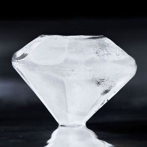Moules à glaçons en silicone diamant écologiques sans BPA réutilisables avec couvercles, pour la fabrication de glaces - Product Image 3