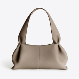 Bolso de Mano 2025 de Gran Capacidad, Forro de PU, Diseño Simple, Cuero Suave, Estilo Bandolera, para Mujer - Product Image 6