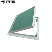 Panneau d'accès carré moderne en aluminium ignifuge et étanche de 25 mm de profondeur pour grille de plafond d'hôpital
