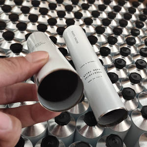 वैश्विक Makeups अनुकूलित बंधनेवाला खाली ट्यूब मैट सफेद सादा मुद्रण एल्यूमीनियम ट्यूब 55ml 65ml 75ml 80ml - Product Image 3