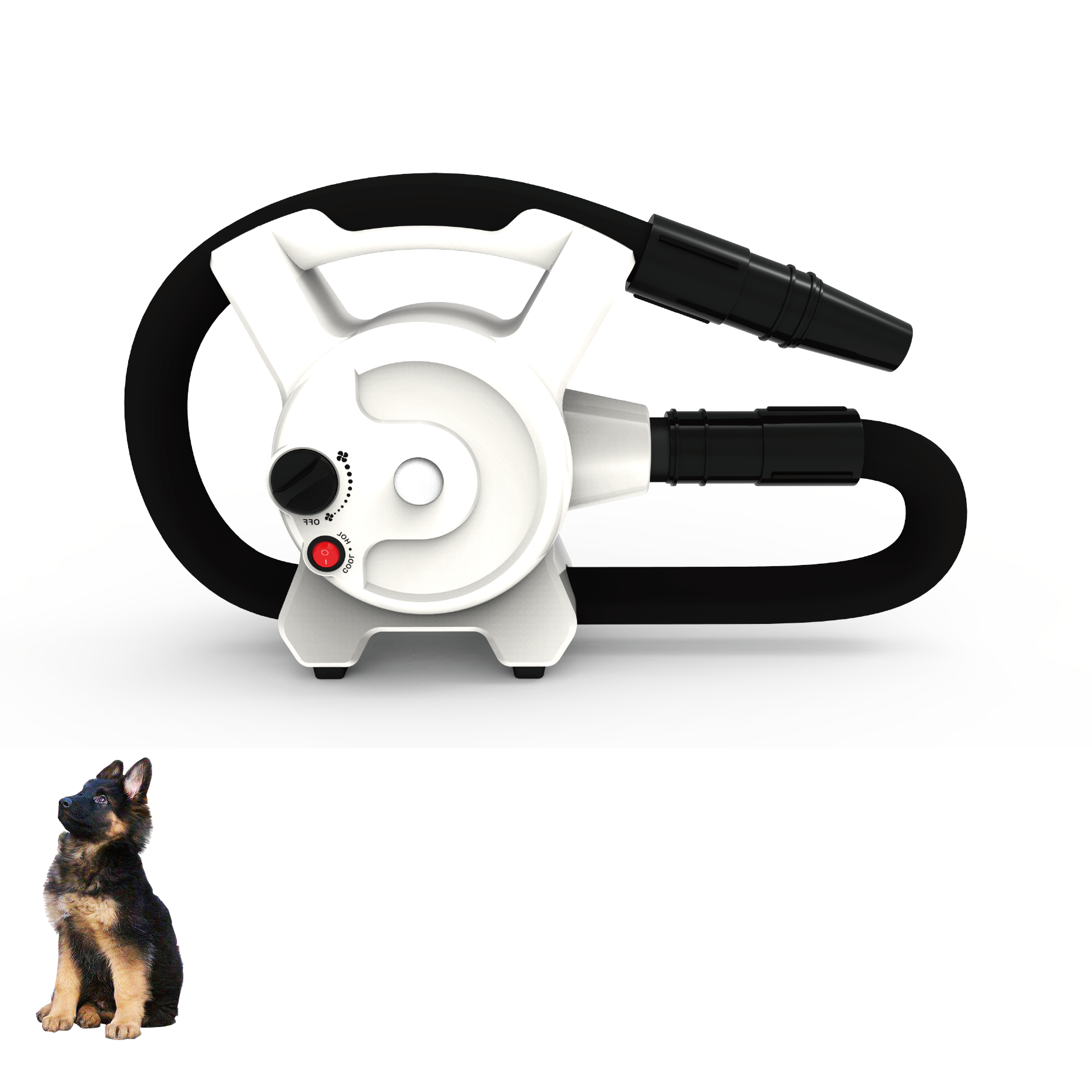 Мощная сушилка для собак высокой мощности, 1800 Вт, профессиональная сушилка горячим воздухом для салона, автодетейлинг, лучшая воздуходувка для питомцев