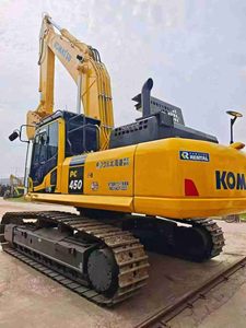 Excavatrice sur chenilles Komatsu PC450-8 d'occasion, modèle 2021, godet de 2,1 m, puissance de 257 kW, poids opérationnel de 45,125 tonnes, excellent état - Product Image 2