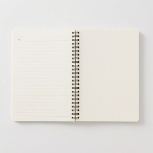 Cuaderno de laboratorio A5 impreso con logotipo personalizado, diario de estudiante de <span class=keywords><strong>ciencia</strong></span> de tapa dura con encuadernación en espiral, páginas forradas para registros de laboratorio - Product Image 3